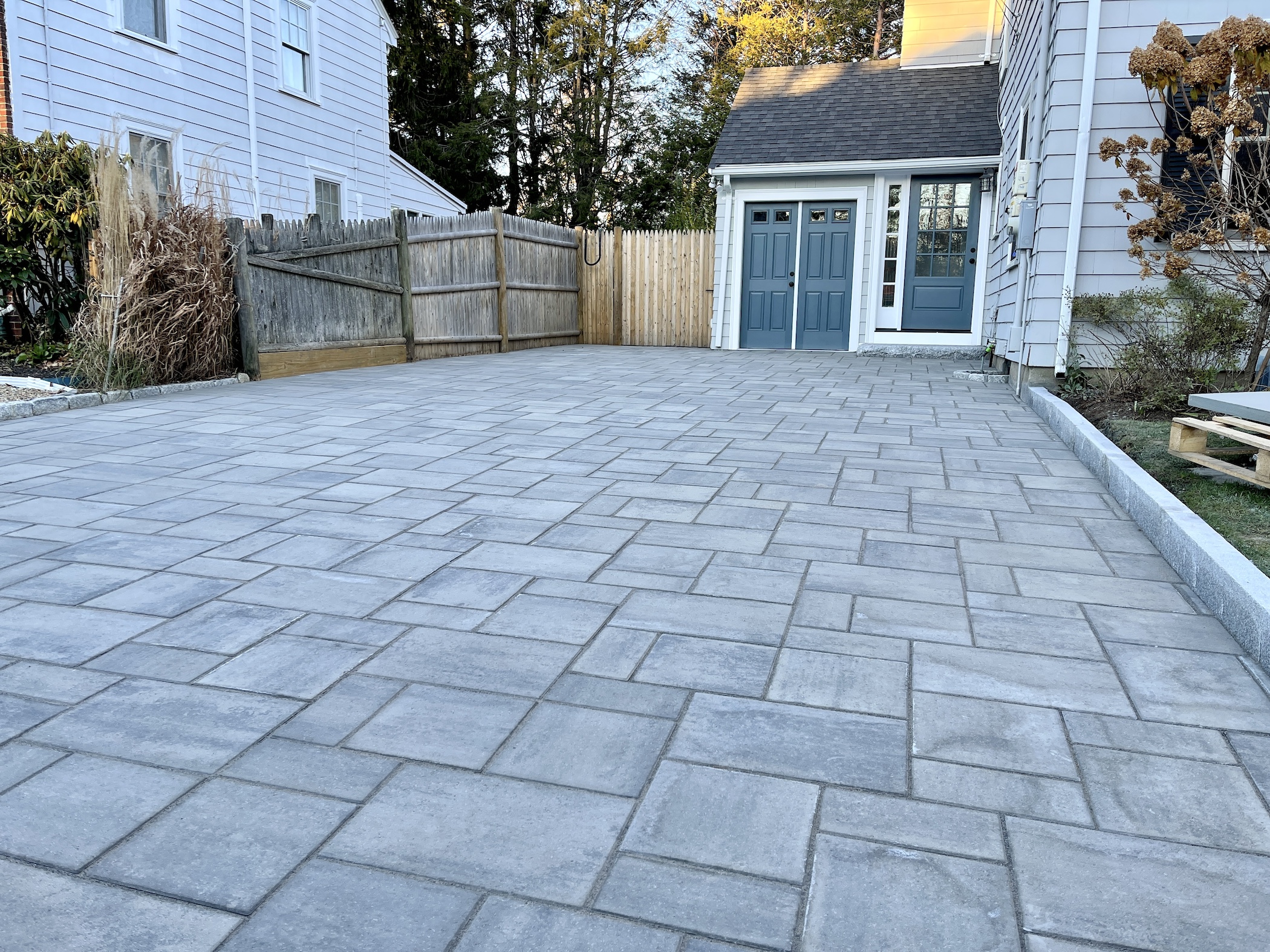 masonry driveway