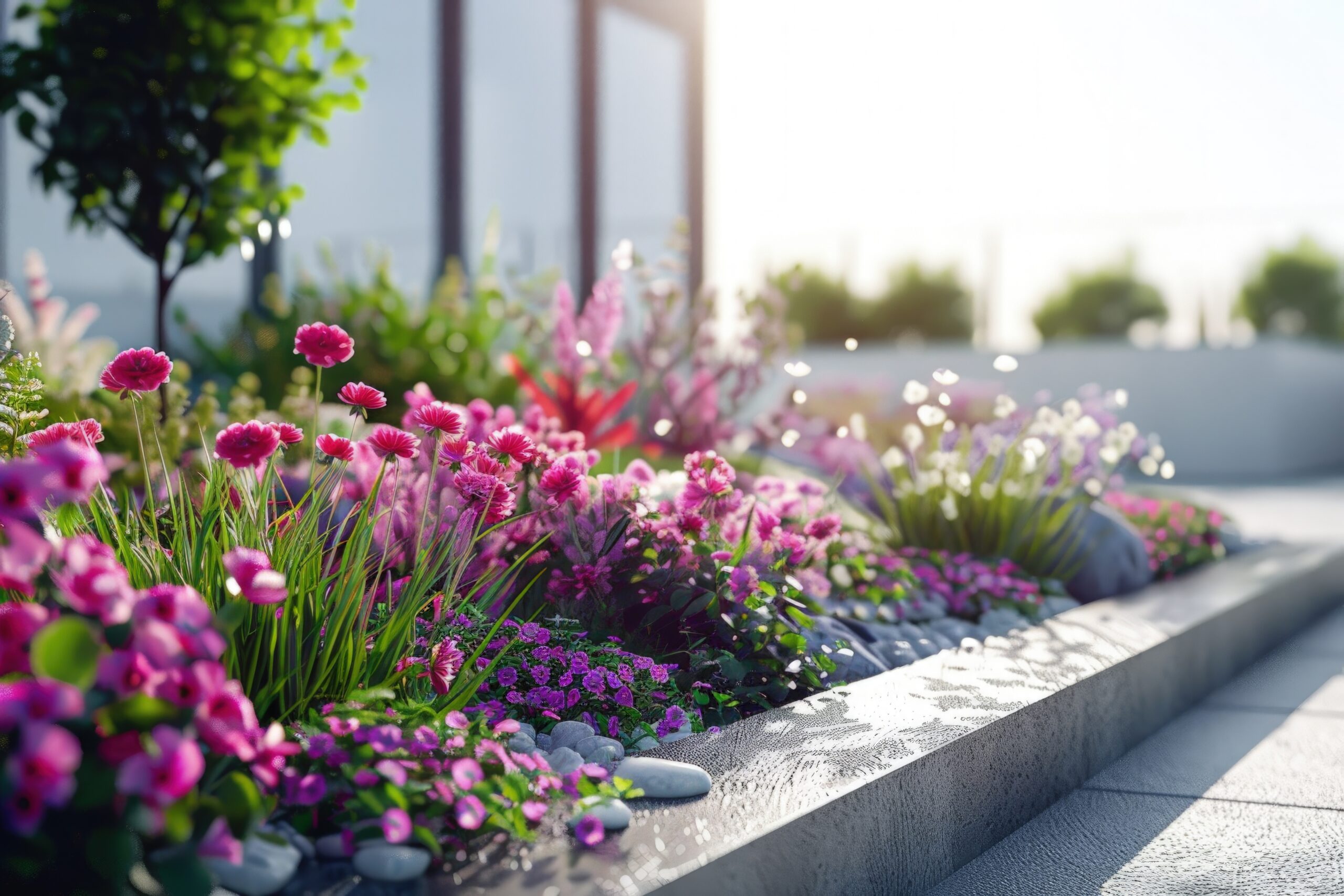 spring landscape preparation